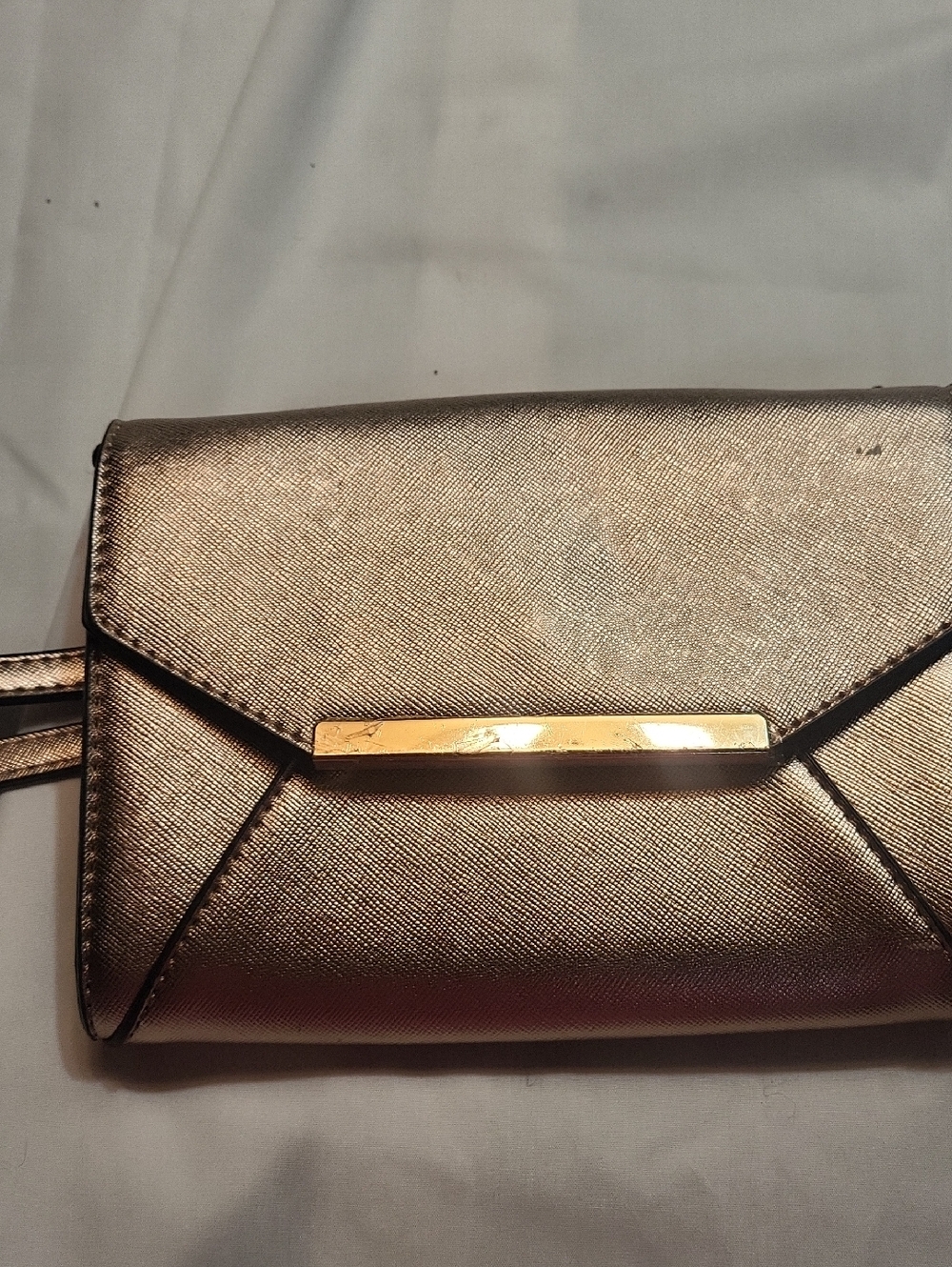 Gold sparkle bag